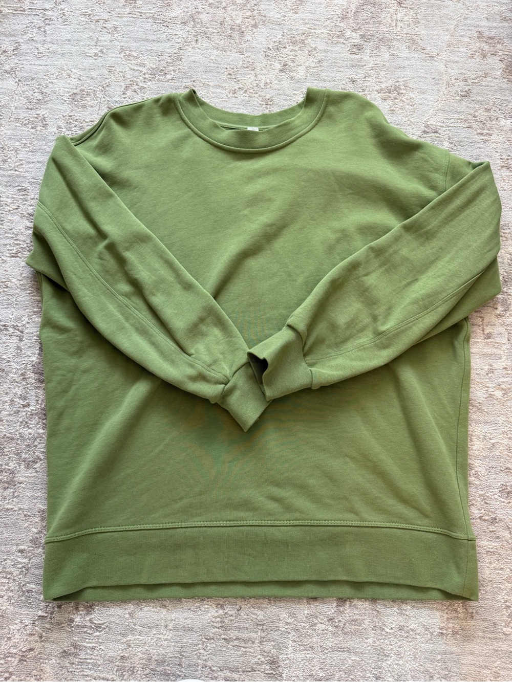Lululemon perfectly oversized crew sweatshirt green foliage
